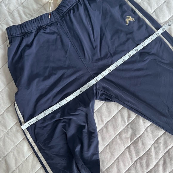 Tracksmith Turnover Track Pants with Off White Side Stripe, zip ankles. Size SM - Picture 8 of 11